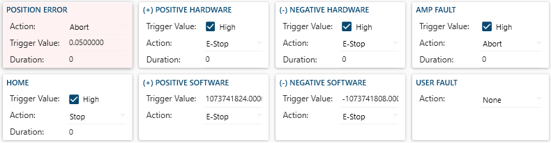 RapidSetup Hardware Limits